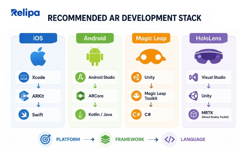 Relipa Global Advice from IT services outsourcing companies in developing AR