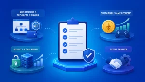 Blockchain game development starts with the right architecture for secure, scalable NFT games.