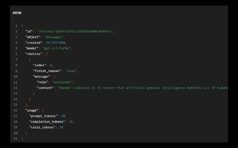 OpenAI has created a new endpoint for interacting with the ChatGPT model.