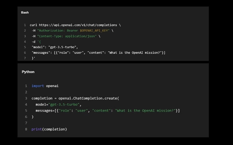 AI - development - companies-OpenAI has created a new endpoint for interacting with the ChatGPT model.
