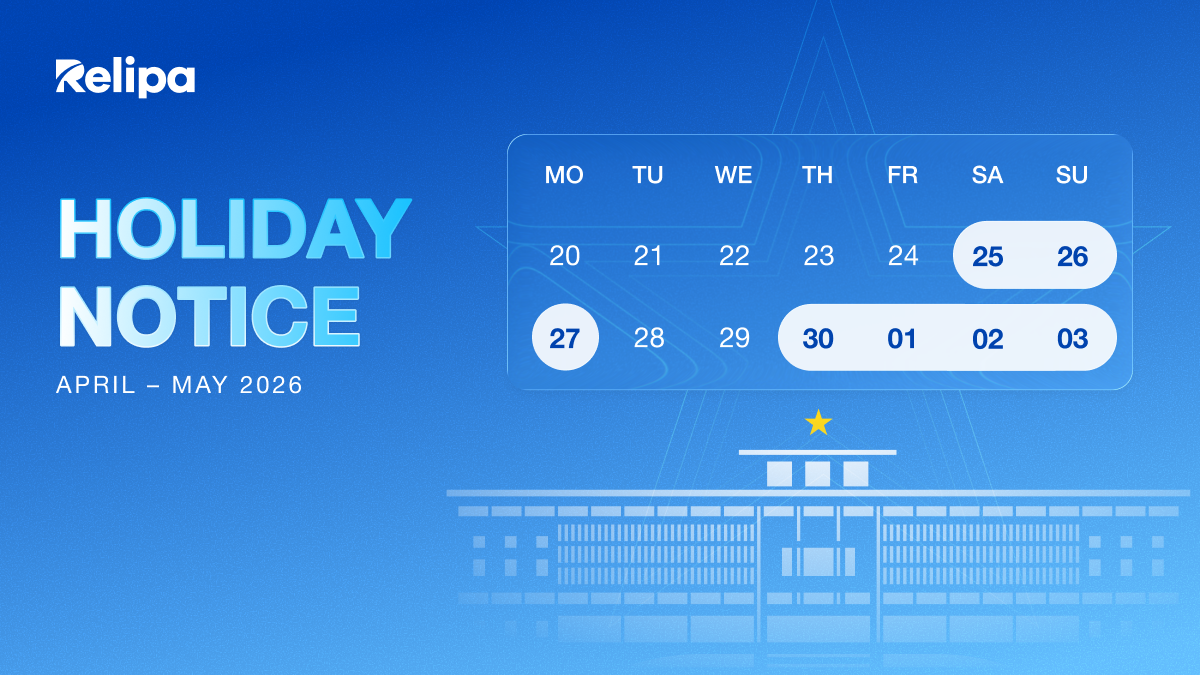 Relipa 2026 Holiday notice for global partners | Relipa Global