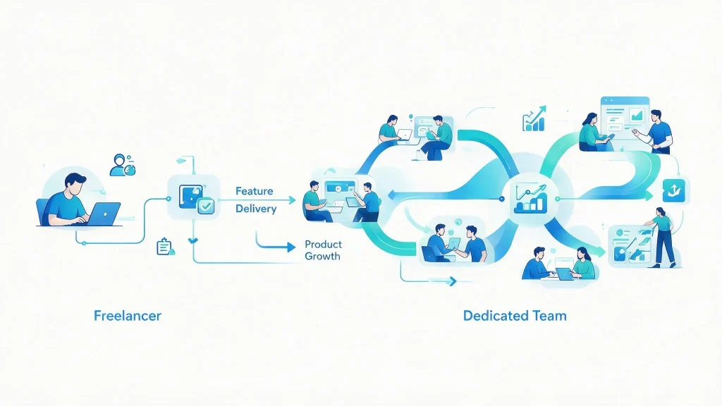 dedicated development team services